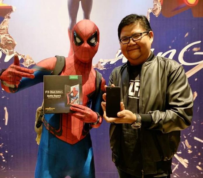 OPPO F3 Spiderman
