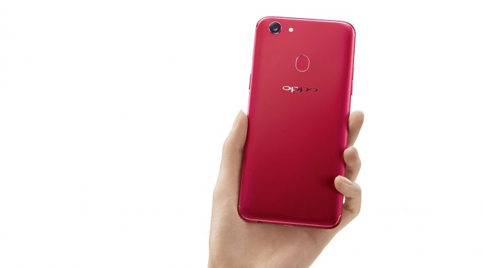 Hand Model Red oppo f5