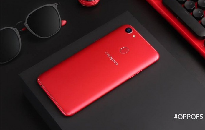 oppo f5 red