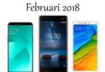 11 Hp Terbaru Rilis di Februari 2018 Yang Bisa Dipilih