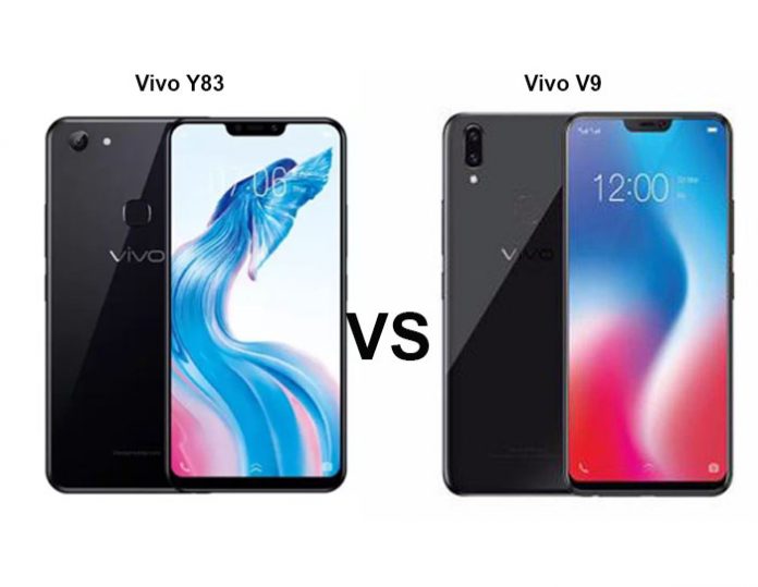 vivo y83 vs vivo v9