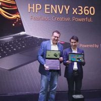 Laptop Convertible Terbaru HP ENVY x360 13 Meluncur dengan Prosesor AMD Ryzen Mobile