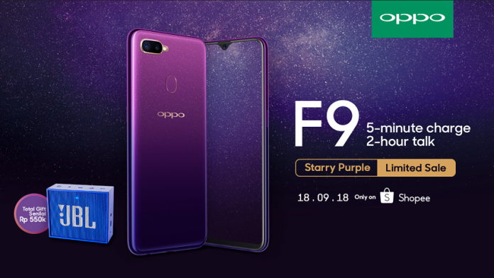 OPPO F9 Ungu OPPO F9 Ungu