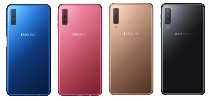Saingi Huawei P20 Pro, Samsung Galaxy A7 (2018) Hadir dengan Tiga Kamera