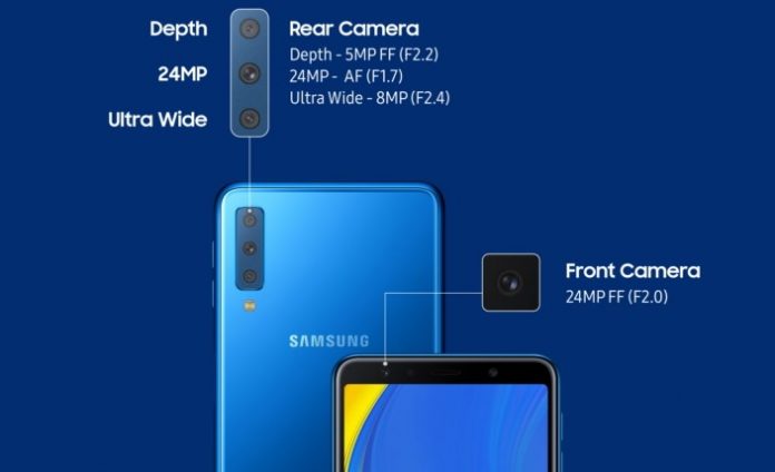 Saingi Huawei P20 Pro, Samsung Galaxy A7 (2018) Hadir dengan Tiga Kamera Saingi Huawei P20 Pro, Samsung Galaxy A7 (2018) Hadir dengan Tiga Kamera