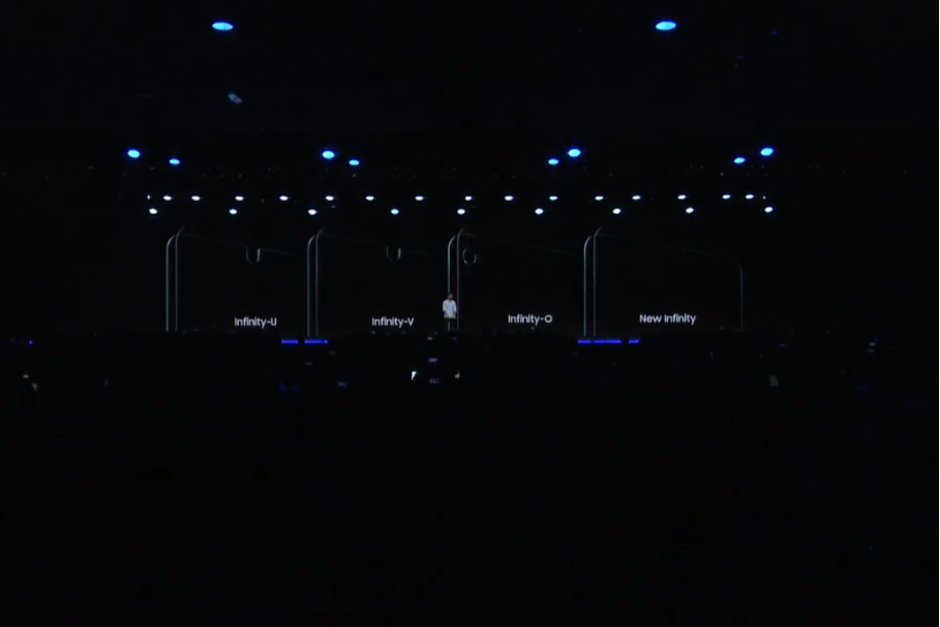 Samsung perkenalkan layar poni Invinite V U dan O seperti apa