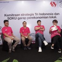 Operator Tri Gandeng Start-Up Garap Perekonomian Lokal Tri