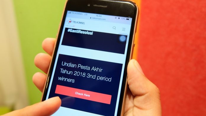 Pemanang Undian Pesta Akhir Tahun Telkomsel