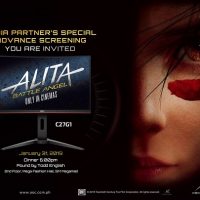 Ada Monitor AOC AGON di Film Alita : Battle Angel