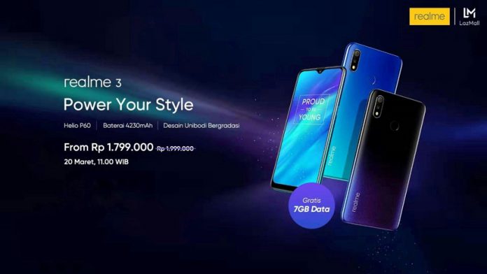 Besok Hp Realme 3 Mulai Dijual Online, Harga Sejutaan Ada Hadiahnya!