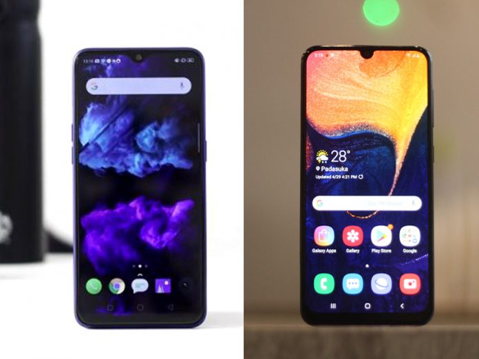 Compare Realme 3 Pro vs Samsung Galaxy A50 Compare Realme 3 Pro vs Samsung Galaxy A50