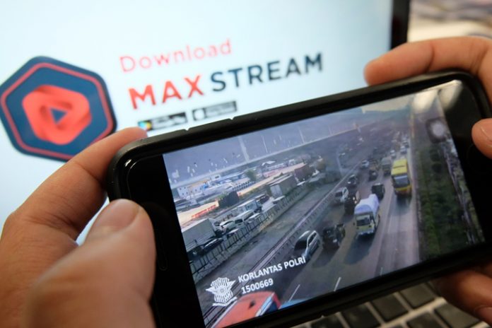MAXstream CCTV Korlantas Mudik MAXstream CCTV Korlantas Mudik