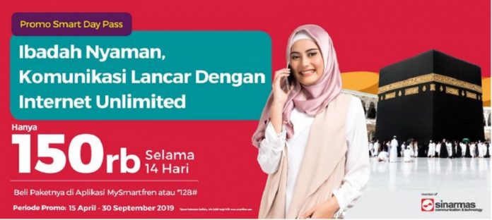 Smartfren Sediakan Paket Unlimited Kuota Internet untuk Jamaah Haji