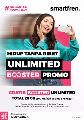 Smartfren Rilis Paket Internet Unlimited Booster Harian Ini Keunggulannya Gadgetsquad Id