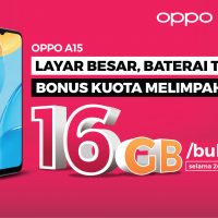Beli Paket Bundling Smartfren dengan Oppo A15, Dapat Bonus Kuota 16GB!!