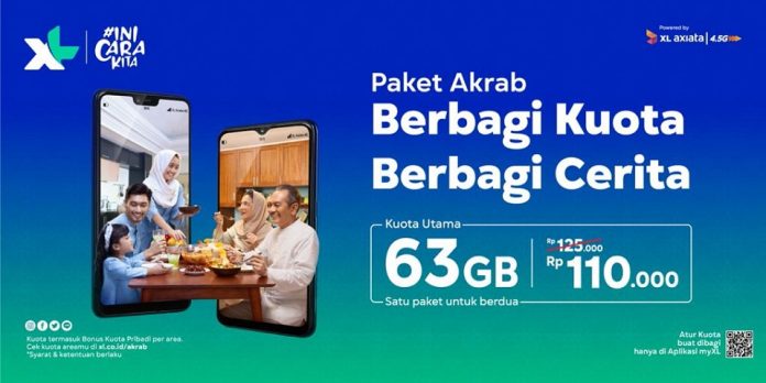 paket internet XL paket Akrab