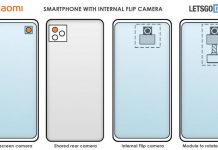 Xiaomi Patenkan Desain Hape dengan Kamera Flip Bawah Layar
