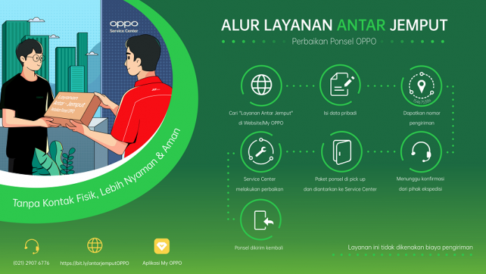 Antar Jemput Servis Hp OPPO