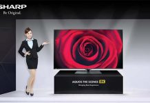 AQUOS THE SCENES 8K, Android TV Dengan Resolusi 8K