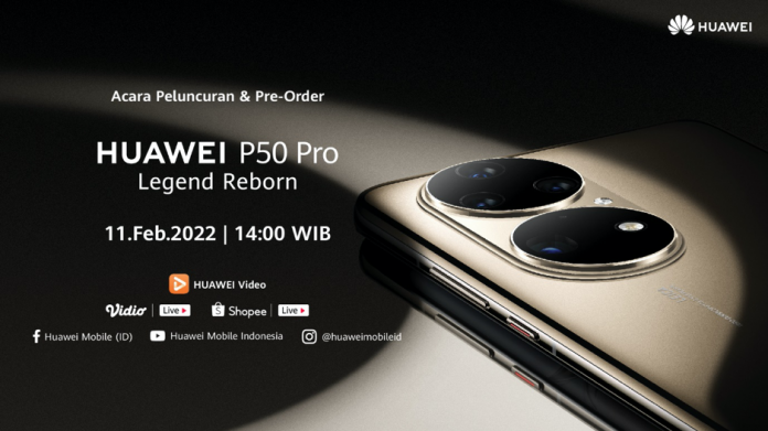 (1) Launch HUAWEI P50 Pro