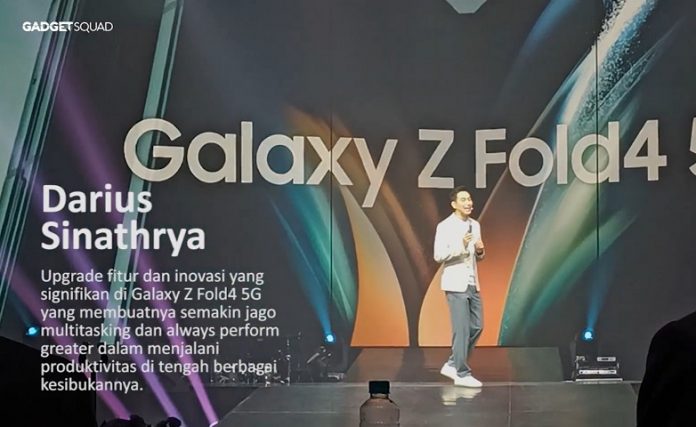 Samsung Galaxy Z Flip 4 5G dan Samsung Galaxy Z Fold 4 5G Mendukung Raline dan Darius