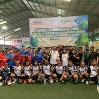 Rayakan HUT ke-14, Mitratel Ajak Tenant Guyub Bareng di Turnamen Futsal