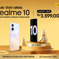 Makin Lega, realme 10 Versi 8GB+8GB|256GB Resmi Dirilis, Harganya?