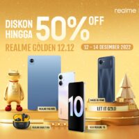 “Banjir” Diskon Hingga 50% di “realme Golden 12.12”, Ini Daftar Produknya!!