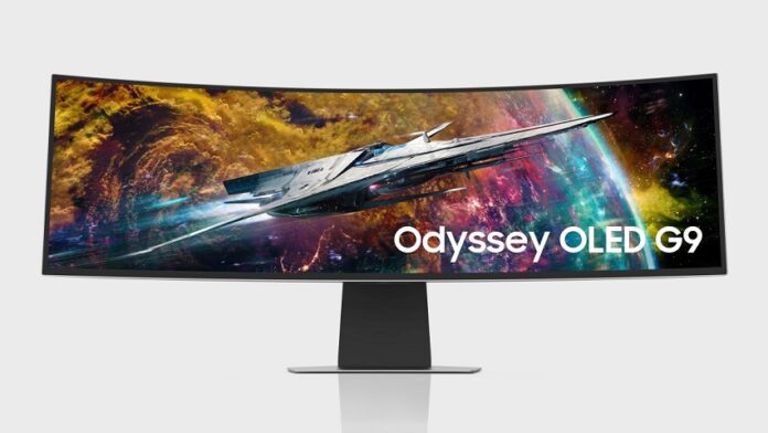Baru! Monitor Gaming Samsung Odyssey OLED G9
