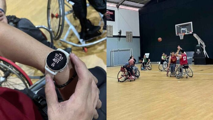 Sesi Latihan Jakarta Swift Wheelchair Basketball bersama Garmin Indonesia (1)