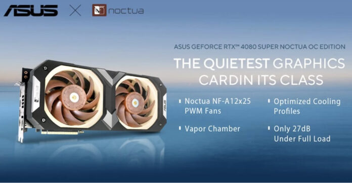 Kartu Grafis GeForce RTX™4080 SUPER Noctua OC Edition (1) Kartu Grafis GeForce RTX™4080 SUPER Noctua OC Edition (1)