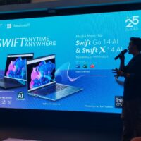 Acer Luncurkan Swift X 14 AI dan Swift Go 14 AI