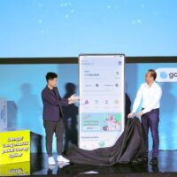 Haryanto Tanjo, Head of Merchant Services GoTo Financial dan Hans Patuwo, Chief Operating Officer GoTo pada acara peluncuran Aplikasi GoPay Merchant (1)