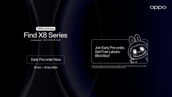 Early Pre-order OPPO Find X8 Series gratis Labubu Blind Box (1)