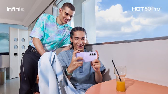 Infinix HOT 50 Pro- Lifestyle Image 1