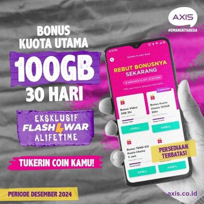 Ada Banyak Promo Akhir Tahun Buat Pengguna Axis, Begini Caranya ! (1)
