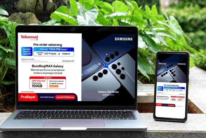 Pre Order Samsung Galaxy S25 Melalui Paket BundlingMAX Telkomsel (1)