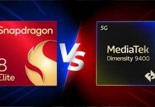 Qualcomm Snapdragon 8 Elite vs MediaTek Dimensity 9400