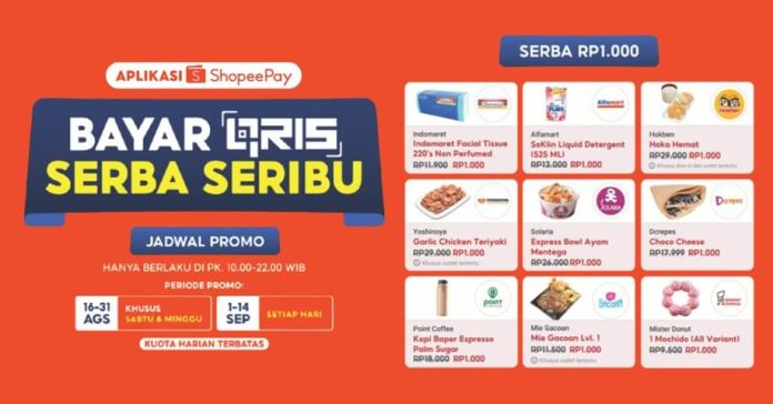 Jajan Hemat Bayar Pakai QRIS ShopeePay Cuma Seribu, Begini Caranya! (1) Jajan Hemat Bayar Pakai QRIS ShopeePay Cuma Seribu, Begini Caranya! (1)