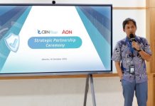 Pada Peluncuran paket internet CBN Fiber Safe