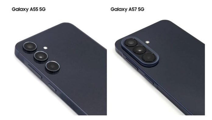 Compare Samsung Galaxy A57 5g vs Galaxy A55 5G (1) (1)